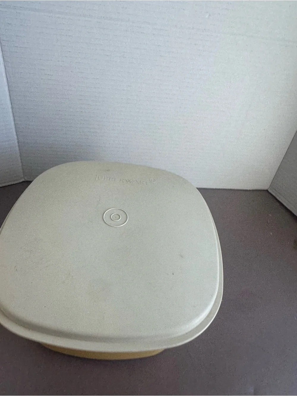 Vintage Tupperware Steam and Store Container